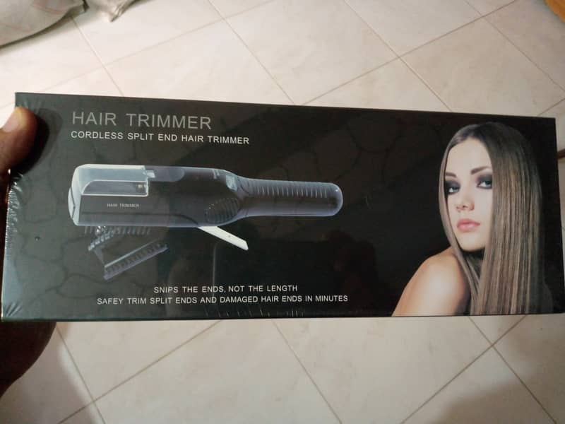 Cordless Hair Trimmer Cut Split Ends with Split-Ender PRO For Women's 1
