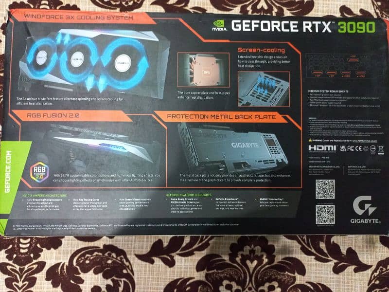 Gigabyte RTX 3090 24GB OC Gaming 4