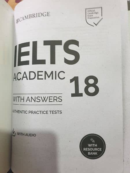 IELTS book 1 to 18 5