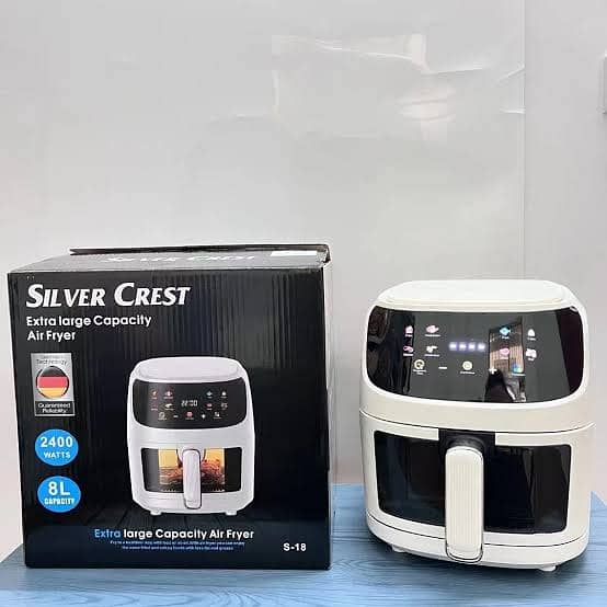 New) Silver Crest Electric Air Fryer - 8 Ltr Capacity 3