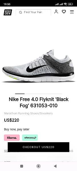 Nike Shoes Sneakers FLYKNIT BLACK FOG (0332-0521233) 6