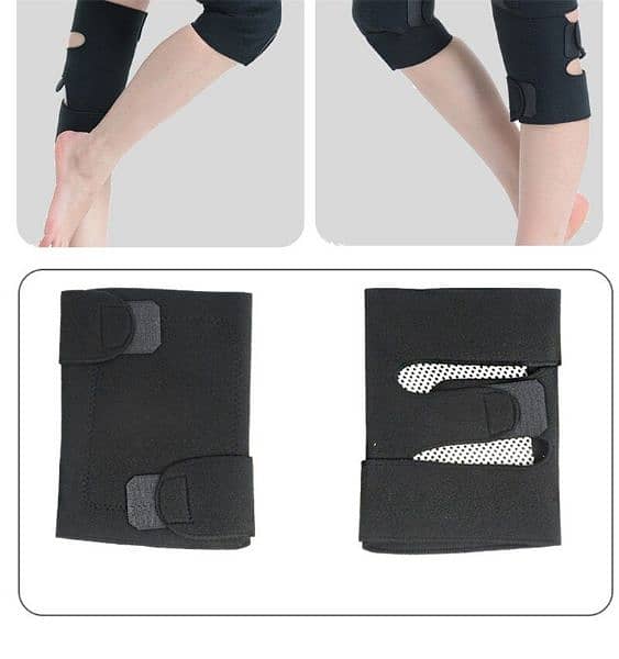 2Pcs Health Care Magnetic Therapy Self Heating Knee Pads 2