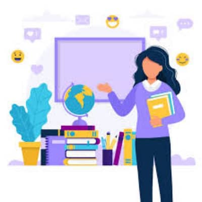 Female English language  tutor