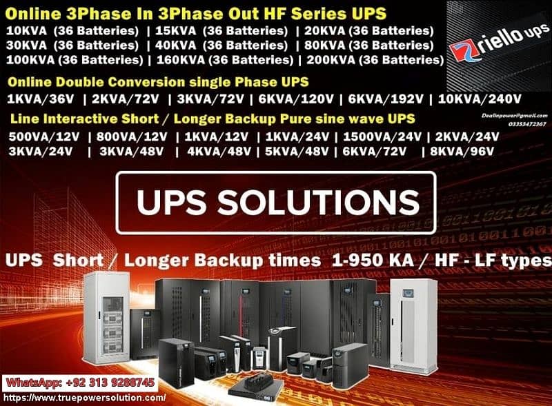 Online UPS Industrial Stabilizer 1000kva 300kva 200kv 100kva 30k AVR 2