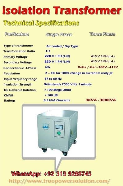 Stabilizer 3000kva 2000kva 1000kva 300kva 200kv 100kva 30k AVR 3 Phase 16