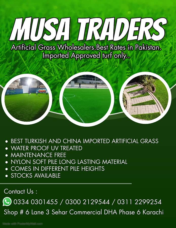 artifical Grass| astro truf | grass carpet | field grass | roof grass 0