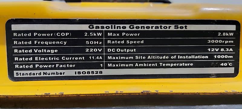 RATO R4500 DWHB Generator 2800W 2