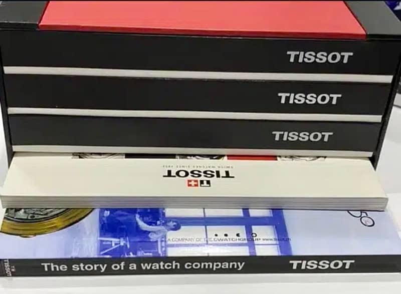 GENUINE SWISS MADE. TISSOT GENTS WATCH BOX,NEW 4