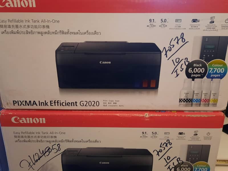 Canon Ink Tank Pixma G2020 (Print, Copy, Scan) X-Ray printer 3