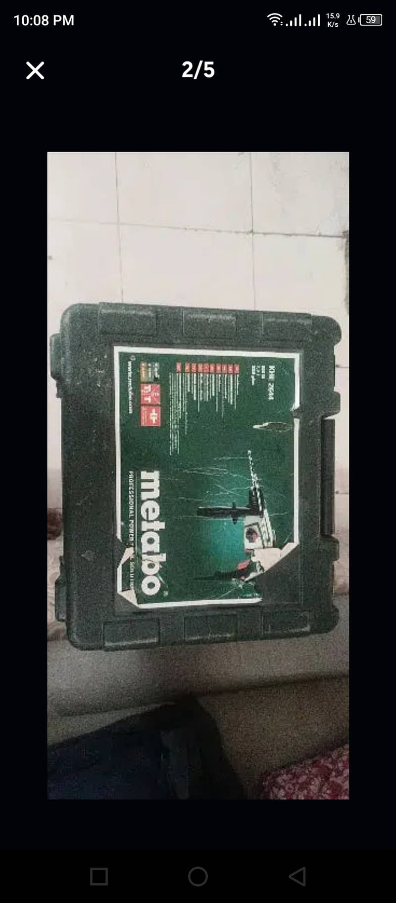 Metabo Hammer Drill With Box (800W) 1