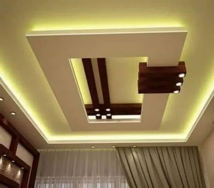 pop false ceiling /Gypsum board ceiling/Roof ceiling 3