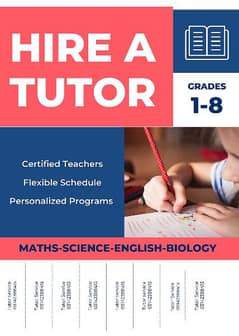 HOME TUTOR AVAILABLE