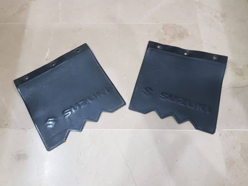SUZUKI Original back Mud Flaps for Bolan and Ravi for sale. 0