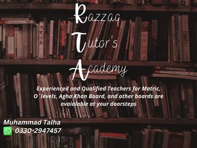 AL_RAZZAQ TUTORS ACADEMY - HOME TUTOR PROVIDER