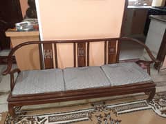 Orignal Sheesham 5 Seater Sofa Set For Sale in North Nazimabad