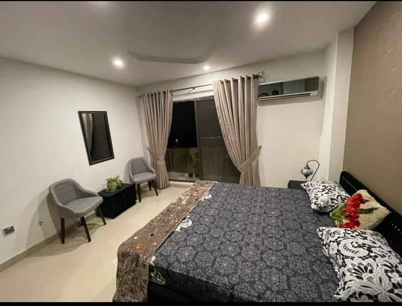 B-17 Daily basis 1bed fully furnished apartments available for rent 6
