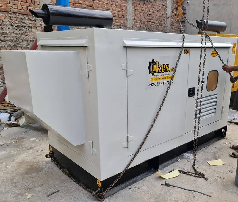100 kva Brand Deisel Generator with Sound & Weather Proof Canopy 1