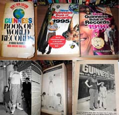 Rare Vintage Guinness Books of World Records - 1979, 1995, 1996 0