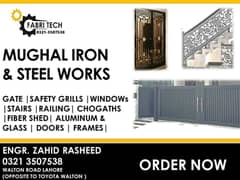 Iron, steel, Door, Windows, Railing, stairs ,Frame, Grills, Rack,fiber