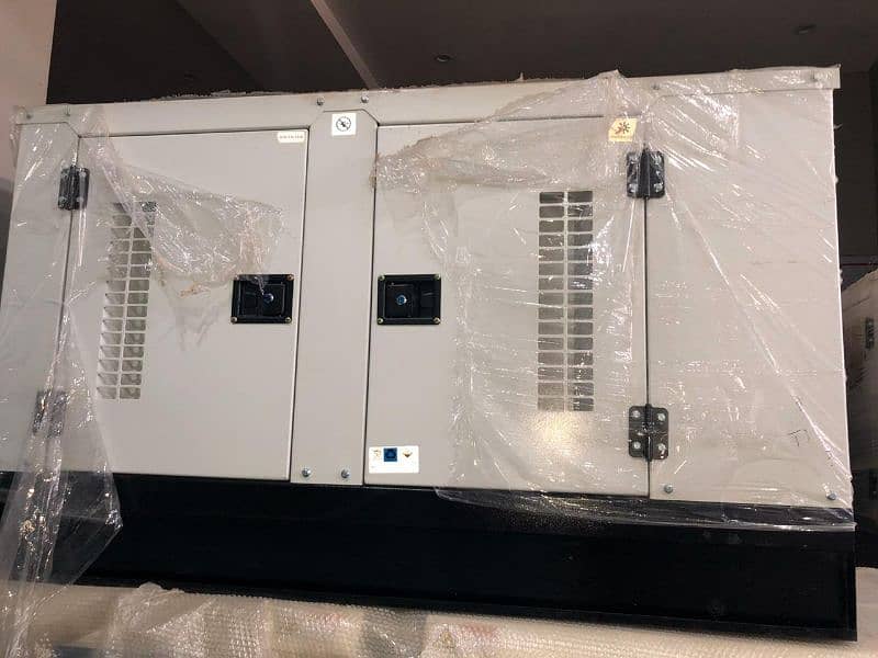 New Perkins Cummins Denyo generators 25 kva 45 kv 60 kva 100kva to 1mw 0