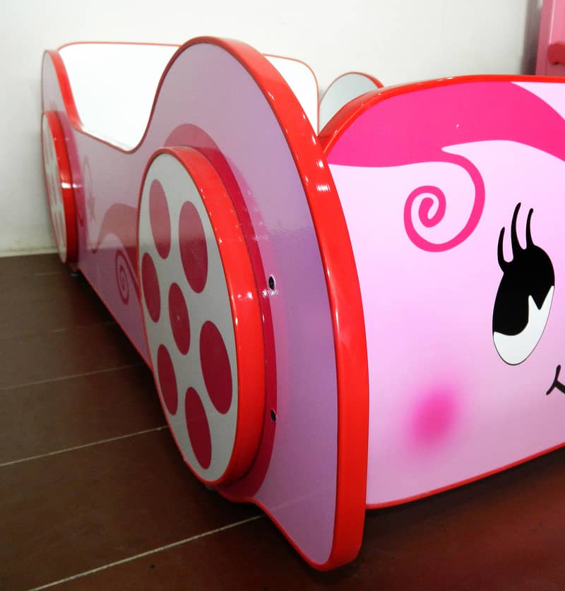( Stock Available ) Girls Baby Kitty Car Bed , Factory Outlet 4