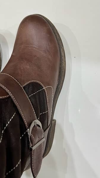 Uk Imported|  Leather Snow boats| Size 7 or 41 | 9