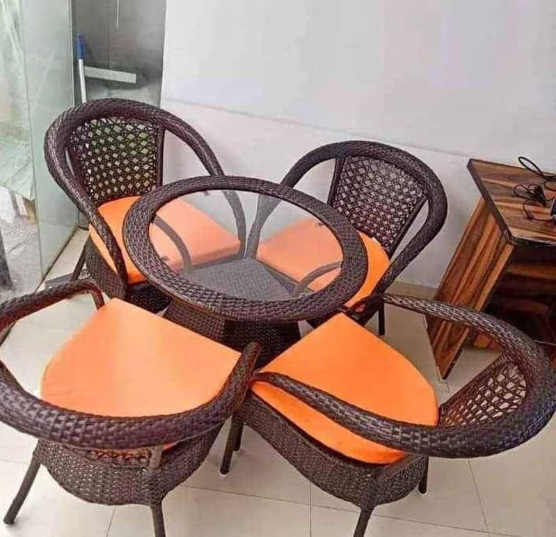 Rattan chairs indoor outdoor, resturant chair, Sofa set 4 seater Sofe 0
