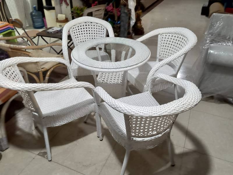 Rattan chairs indoor outdoor, resturant chair, Sofa set 4 seater Sofe 1