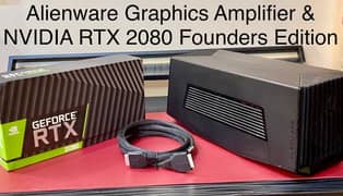 NVIDIA RTX 2080 Founders Edition and Alienware Graphics Amplifier