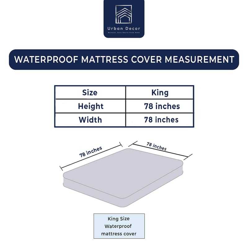 White Water Proof Sheet (King) 5