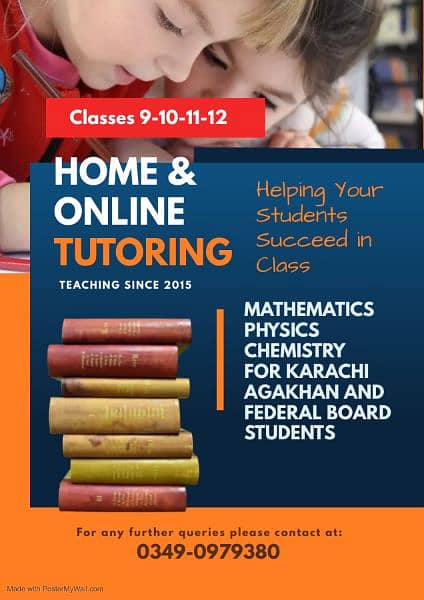 Home Tutor Available  9 10 11 12 0