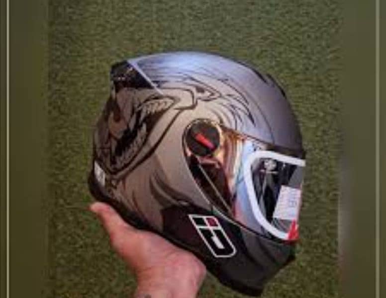 ozone branded flipup 3 in 1 helmet for motorcycle 6