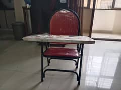 baby study table it is made of iron( لوہے)