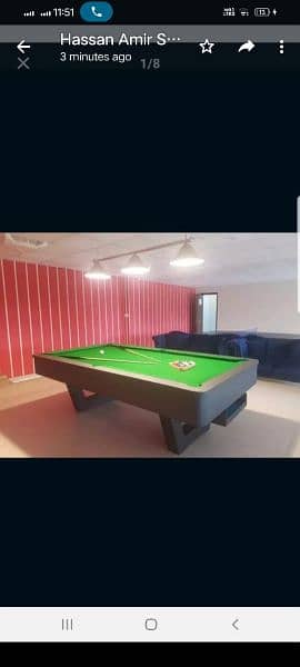 snooker / snooker table / snooker for sell 12