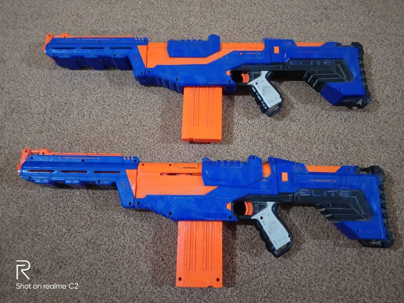 2 nerf  gun delta troopers for sale !! 0