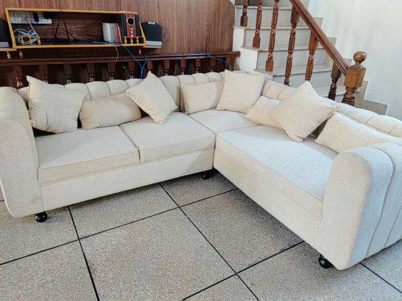 Brand new L shape sofa is for sale at discount 0