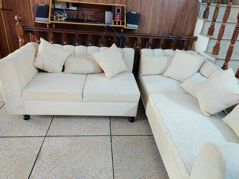 Brand new L shape sofa is for sale at discount 2
