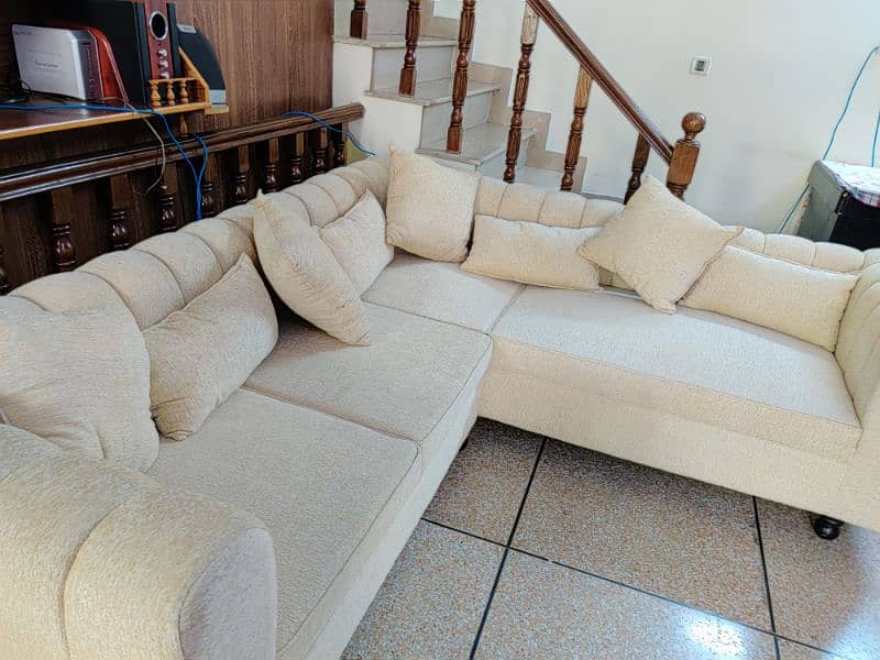 Brand new L shape sofa is for sale at discount 3