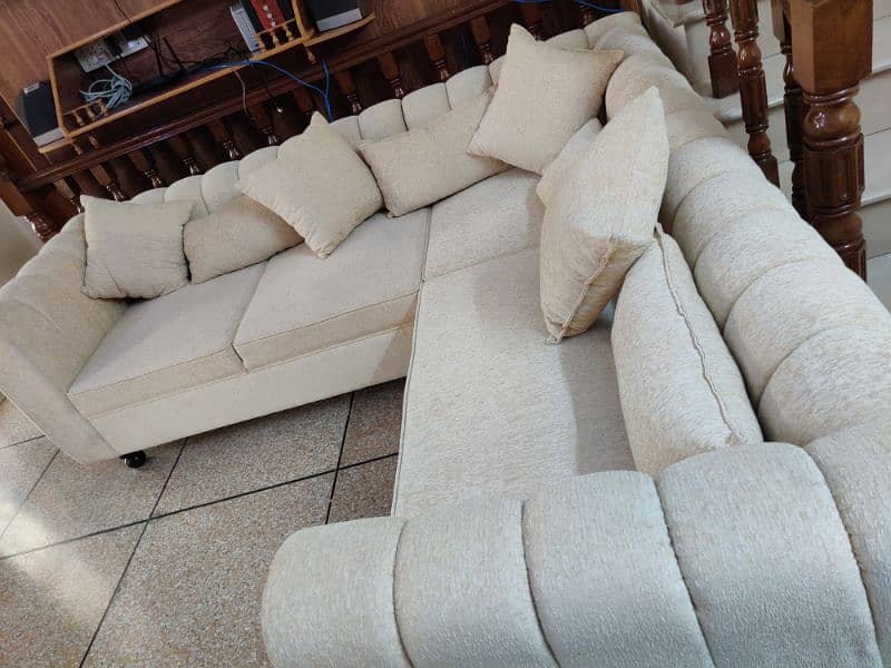 Brand new L shape sofa is for sale at discount 5