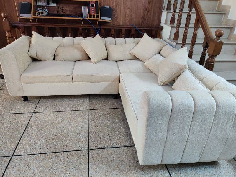 Brand new L shape sofa is for sale at discount 6