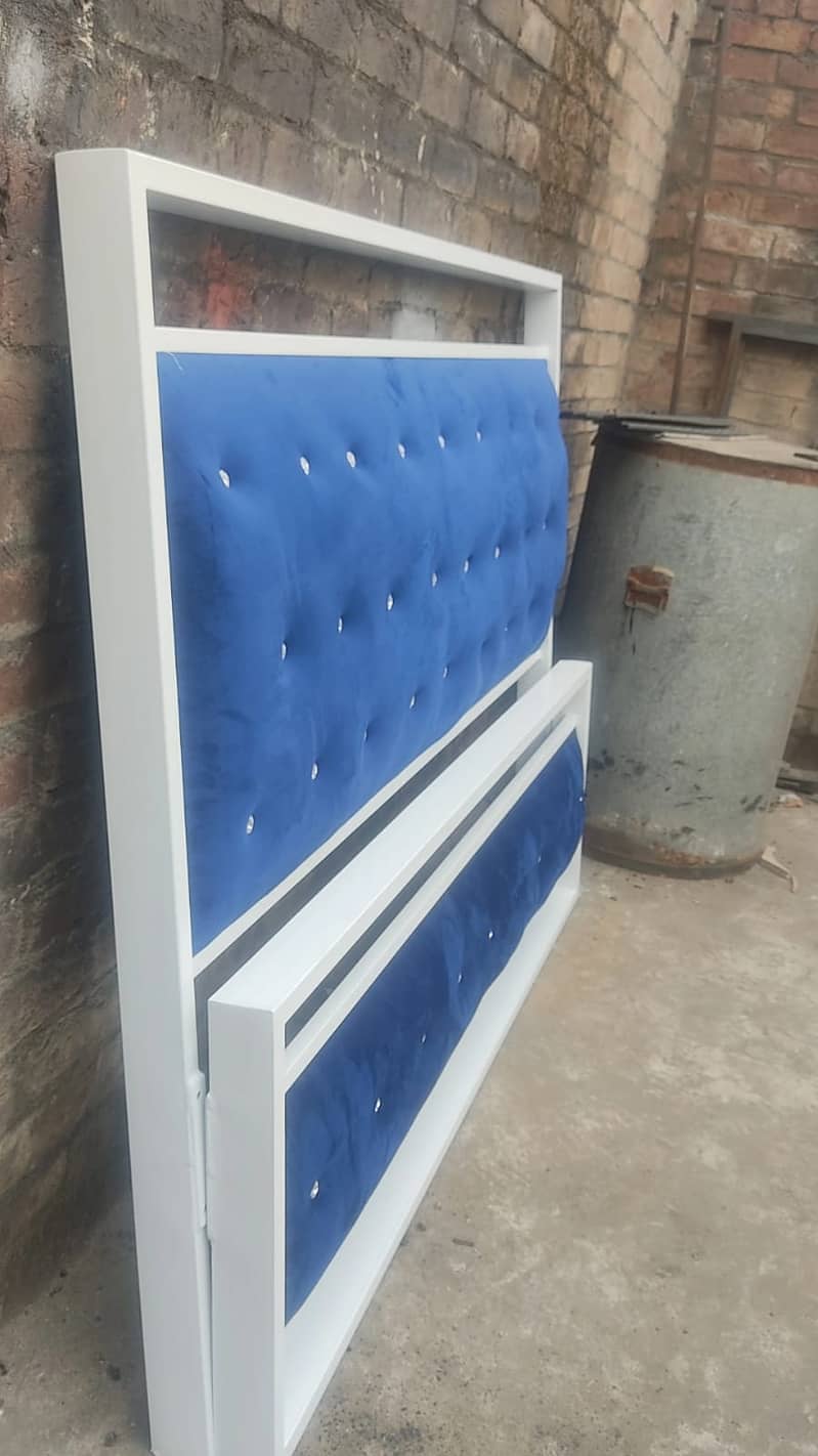 Iron bed / iron bed dressing side table / Double bed /Bed / Furniture