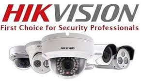 4 cctv cameras with complete installation