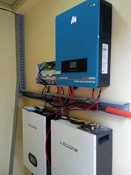 10kw Hybrid Solar Inverter off/on Grid low frequency Anern 2