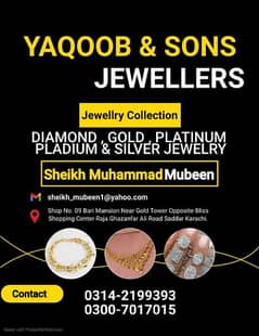 Jewellery For All "Diamonds, Gold, Platinum and Silver"