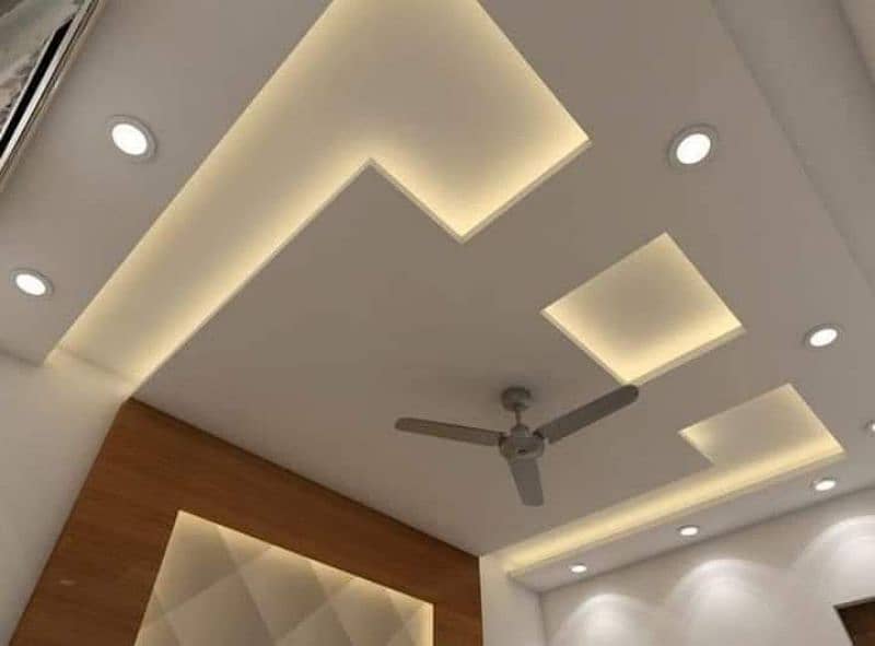 pop false ceiling /Gypsum board ceiling/Roof ceiling 17