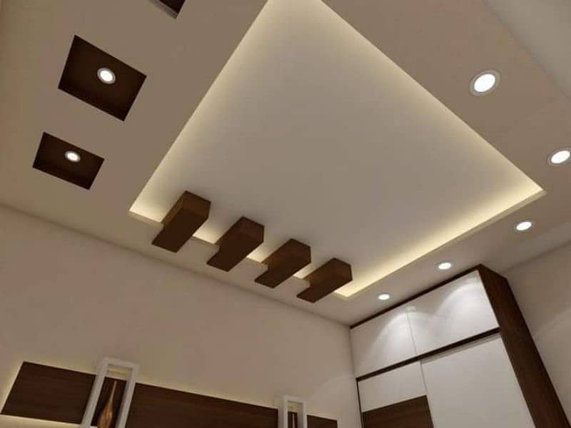 pop false ceiling /Gypsum board ceiling/Roof ceiling 19