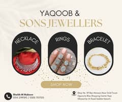 *Yaqoob & Sons Jewellers* Jewellery For All