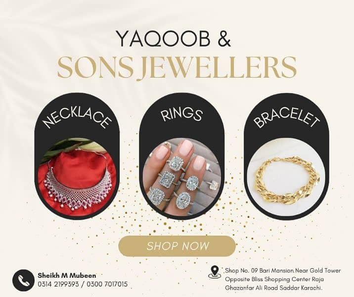 *Yaqoob & Sons Jewellers* Jewellery For All 0