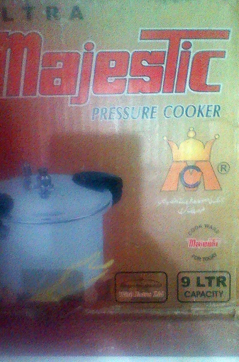 Majestic Chef  9 liter pressure cooker 2