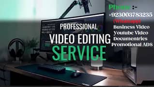 I will provide professional video editing